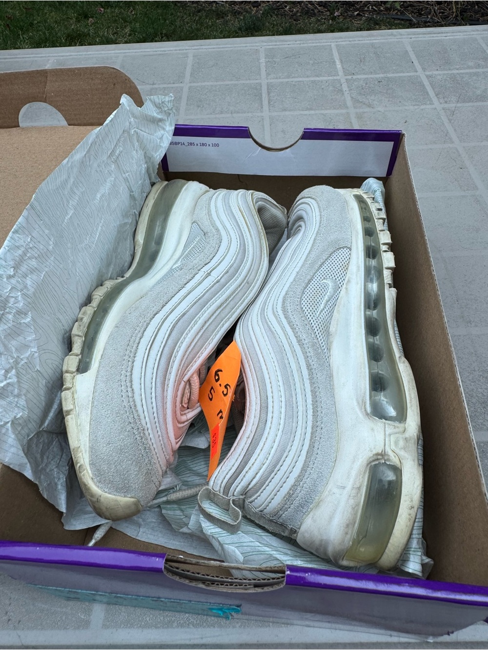 Nike Triple White Air Max 97 Sneakers